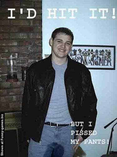 Pissed pants Funny pics priceless a young guy with wet pants