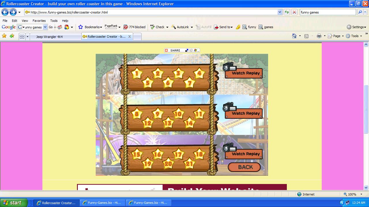 Rollercoaster Creator build your own roller coaster in this game