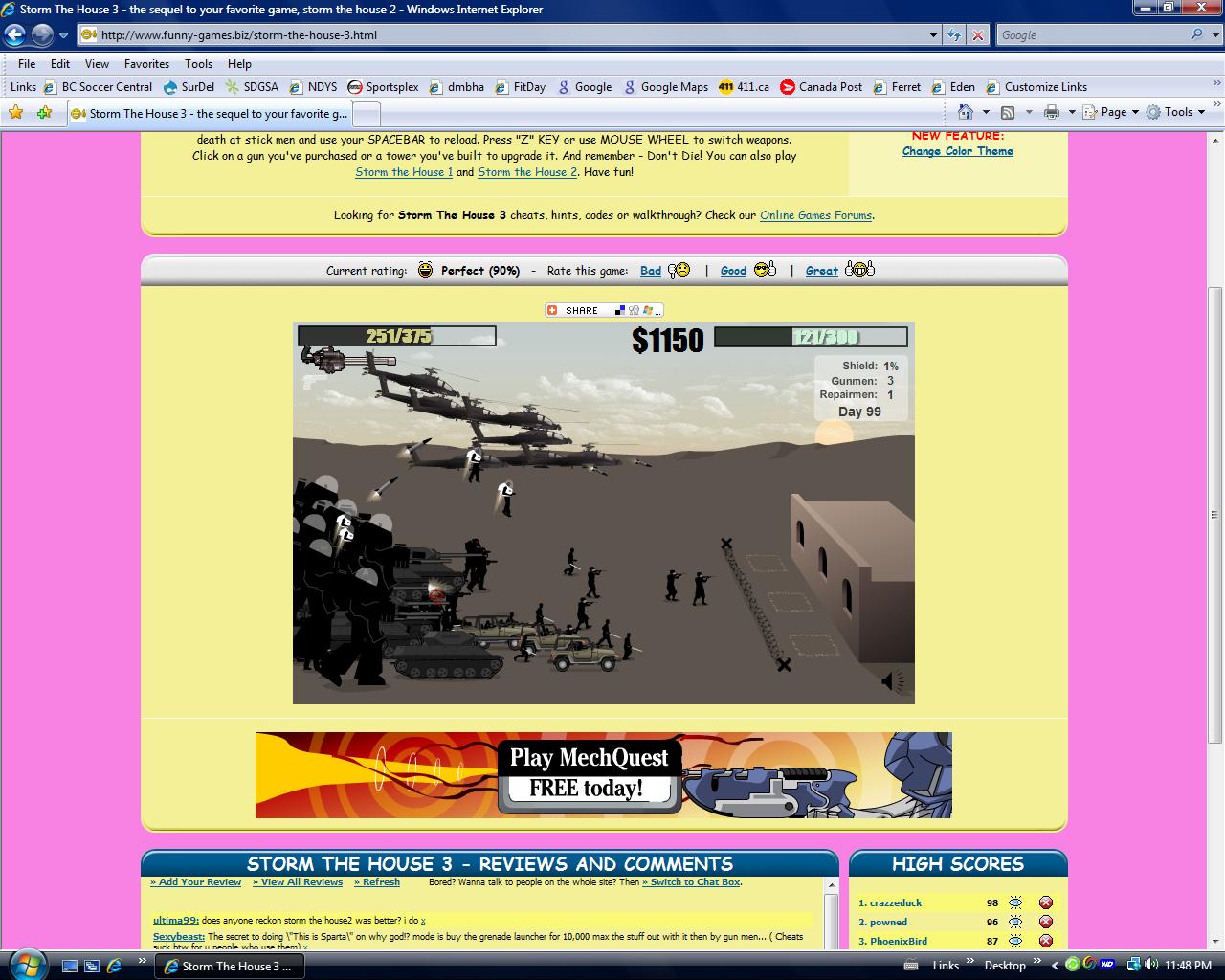 Storm The House 3 the sequel to your favorite game, storm the house 2