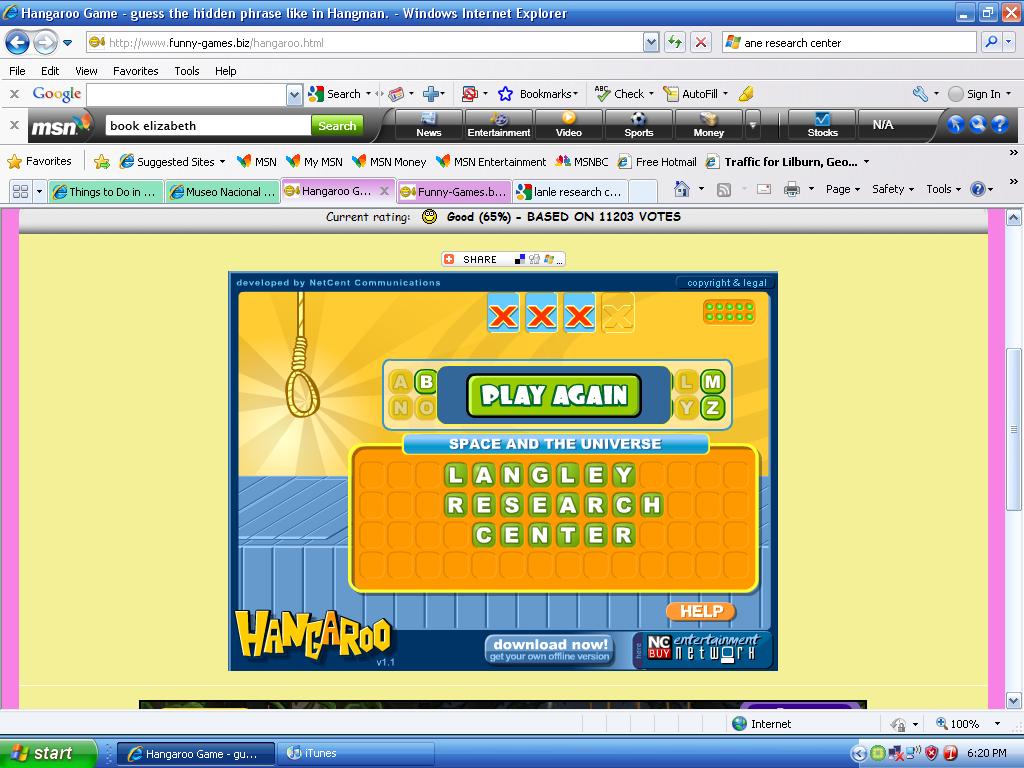 Indian Hangaroo Game Indian Hangaroo Game