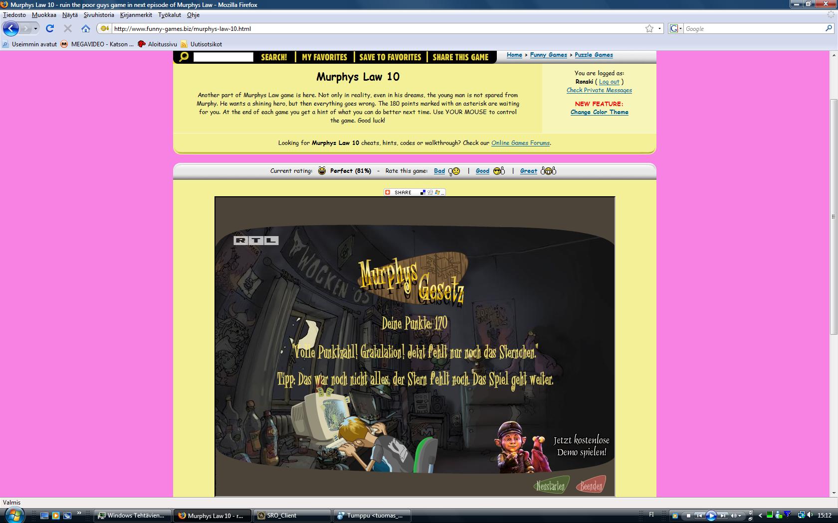 Murphys Law 10 ruin the poor guys game in next episode of Murphys Law