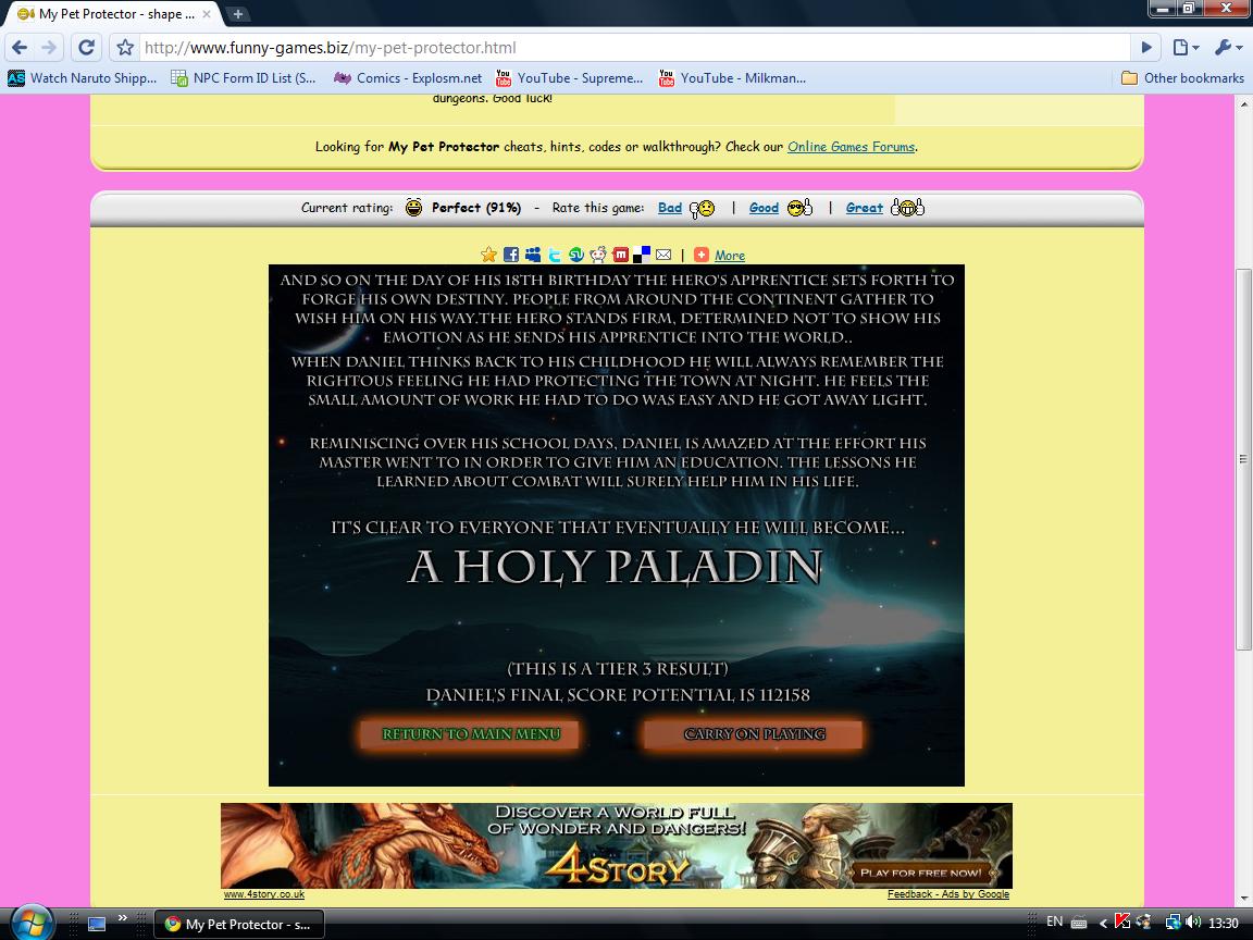 High Score Screenshot High Score Screenshot