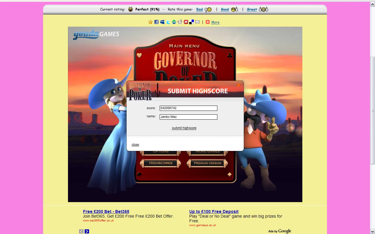 Free Download Serial Number Governor Of Poker 2 Premium Edition