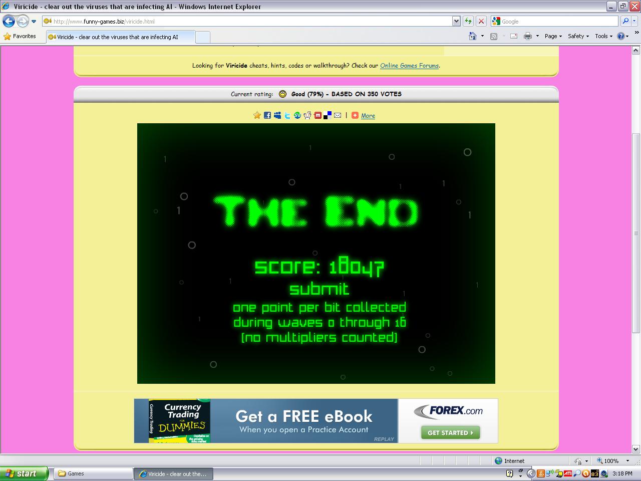 High Score Screenshot High Score Screenshot