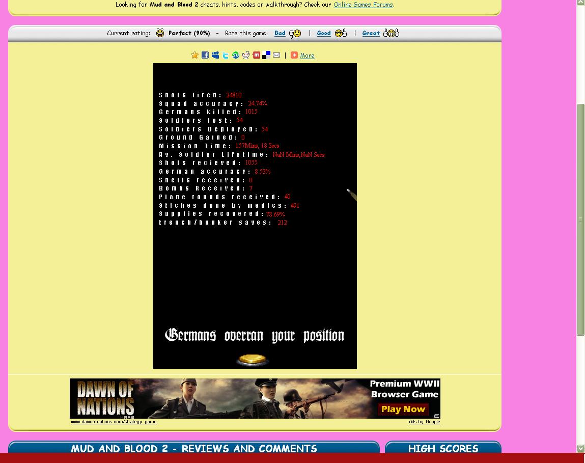Mud And Blood 2 Cheats