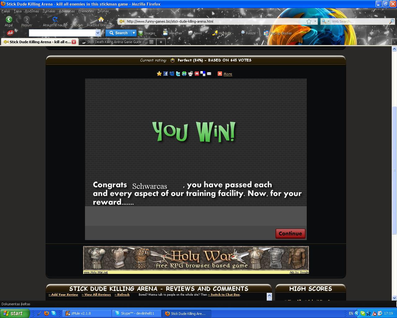 Stick Dude Killing Arena Stick Dude Killing Arena