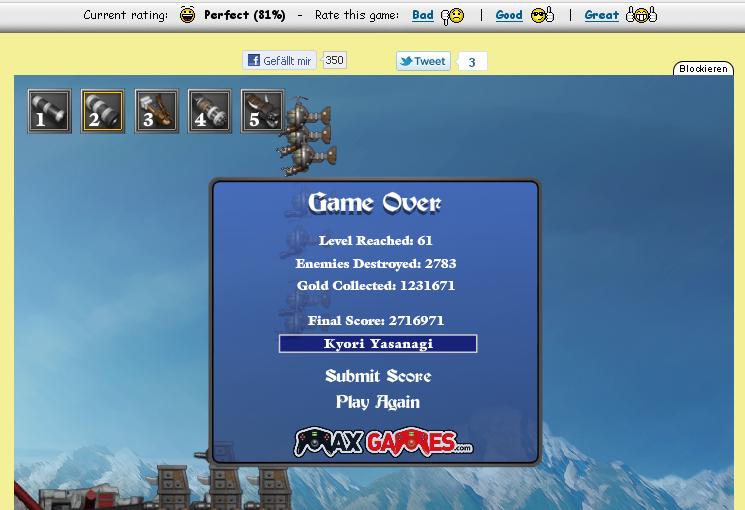 Rise of the Castle 2 defend your castle once again in this defense game