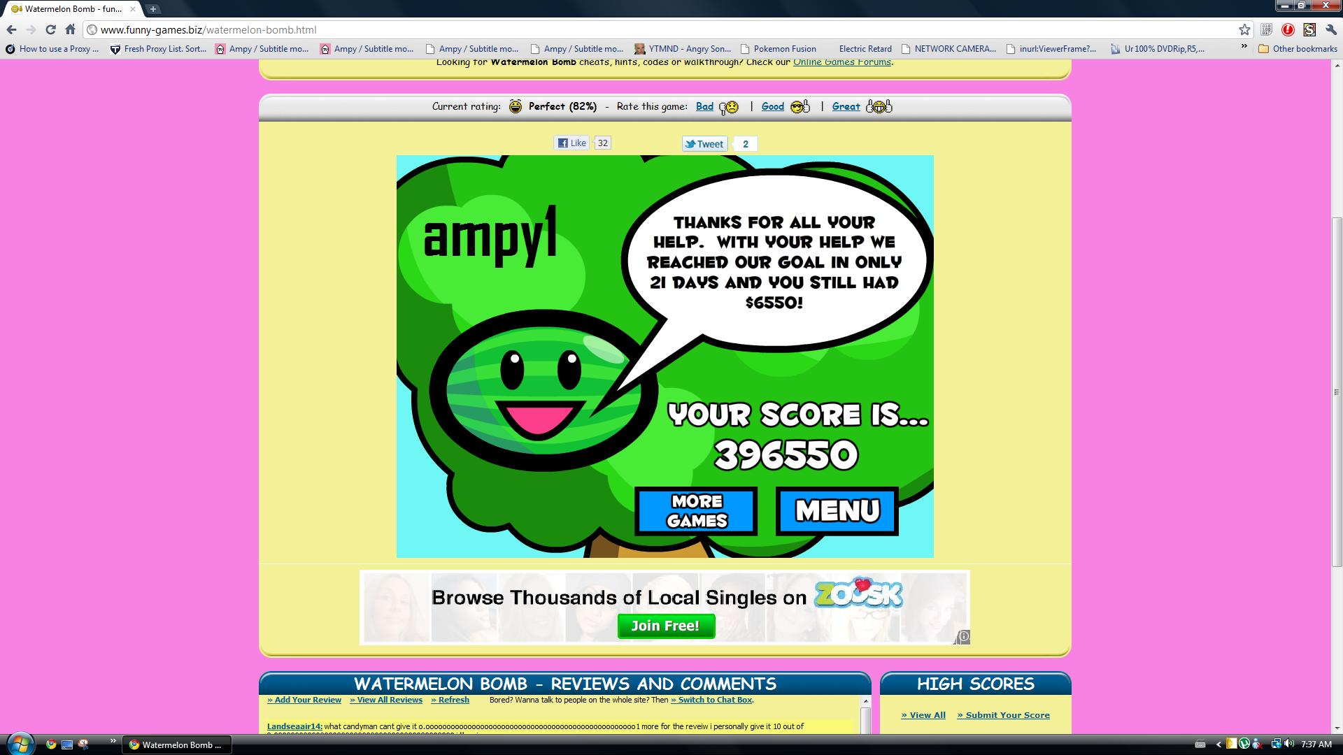 Watermelon Bomb funny upgrade game with fruit