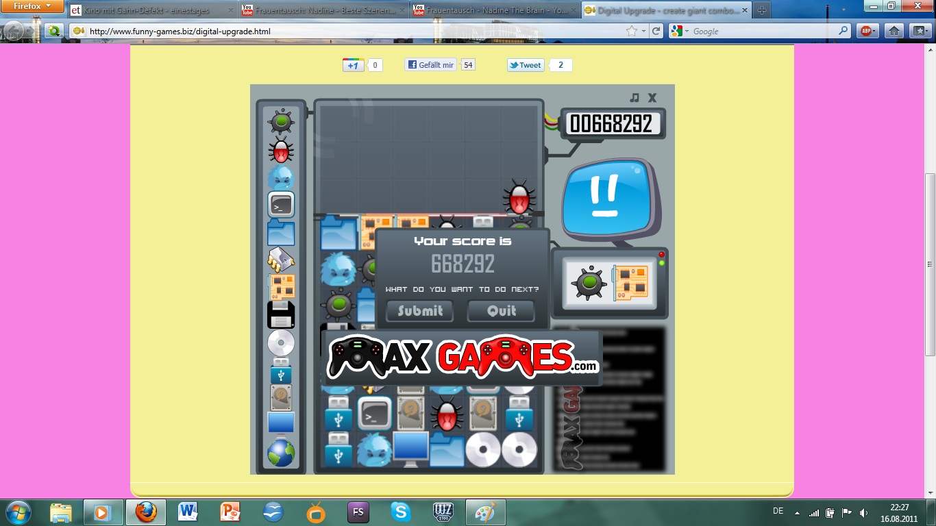 High Score Screenshot