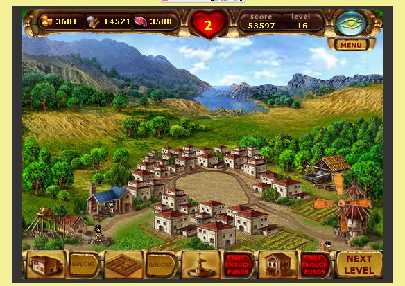Rome Puzzle - build a series of at least three same symbols