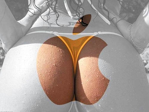 Bikini Apple Logo picture