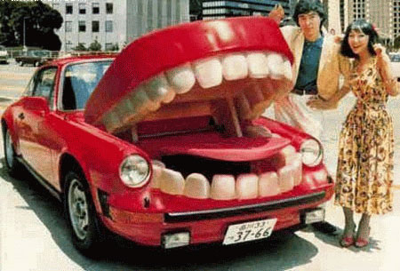 Car With Mouth picture