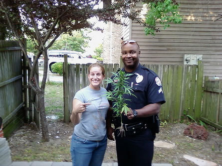 Cop With Weed picture