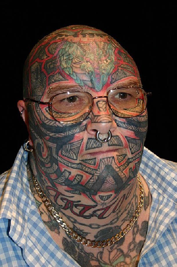 Tattooed Face picture