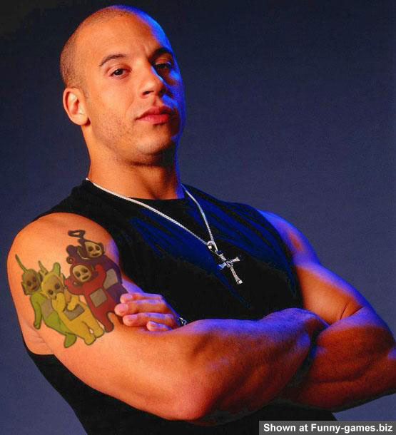 Vin Diesel Telebubies picture