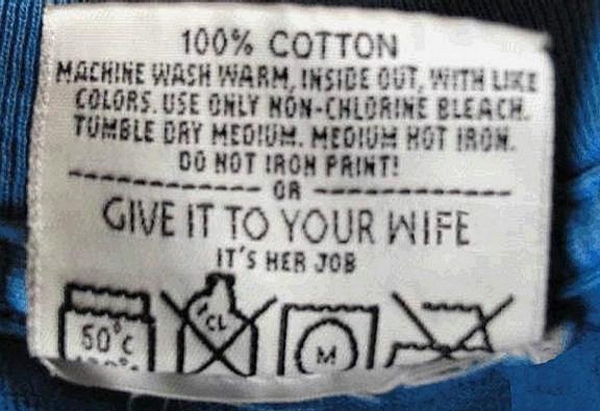Washing Instructions picture