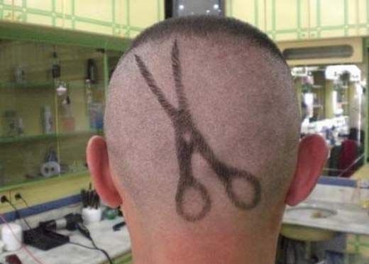 Funny Hair Cut picture