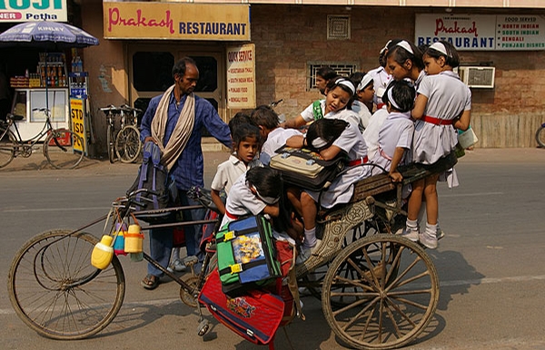 School Bus in India picture