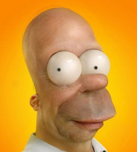 Real Life Homer picture