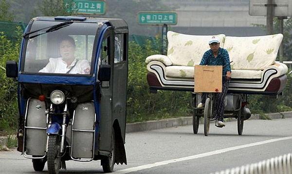 Comfortable Pedicab picture