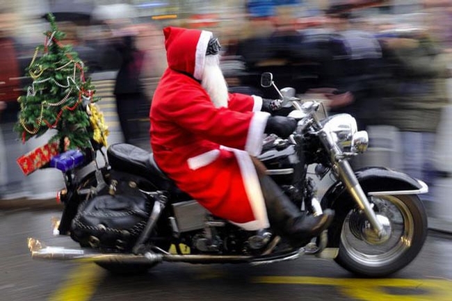 Santa the Biker picture