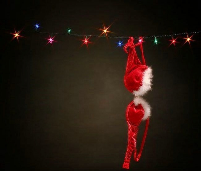 Xmas Bra picture
