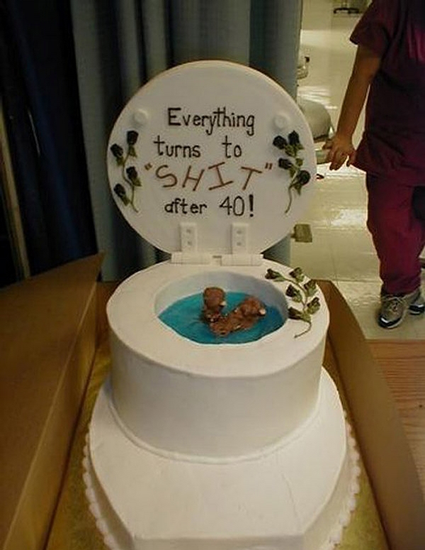 Funny B-day Cake picture