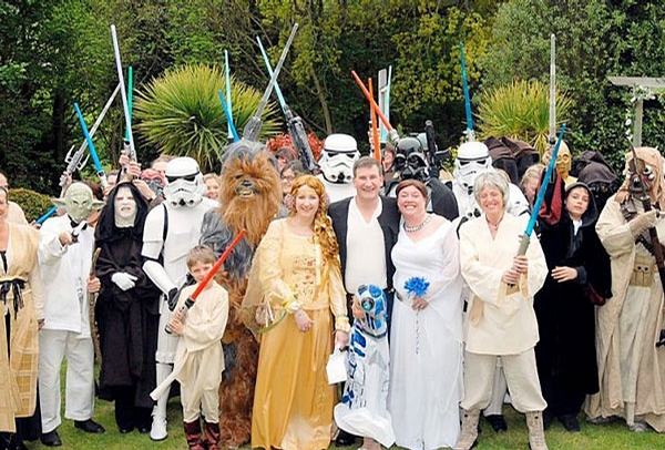 StarWars Wedding picture