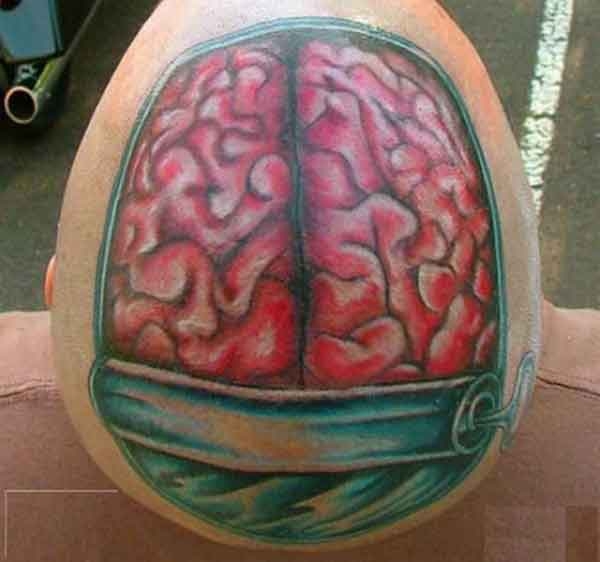 Brain Tattoo picture