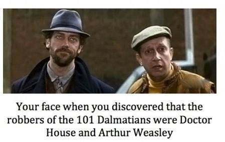 Doctor House and Arthur Weasley picture