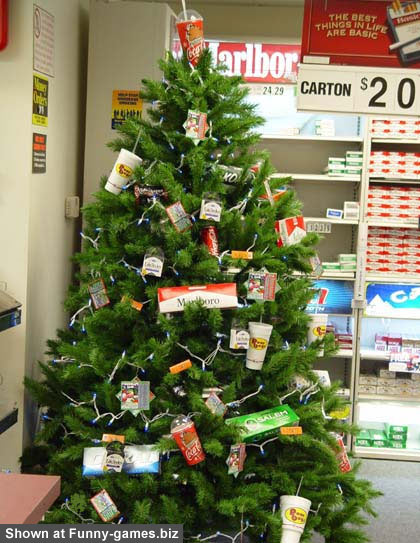 Smokers Xmas Tree picture