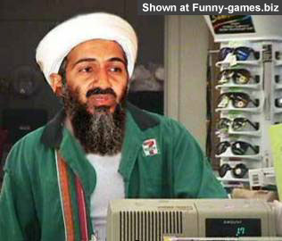 Osama shopping picture