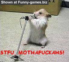 Hamster Mike STFU picture