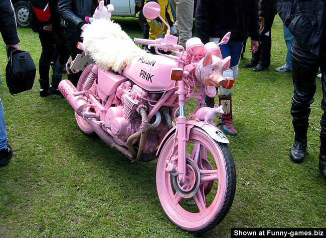 Pink Motorcycle picture