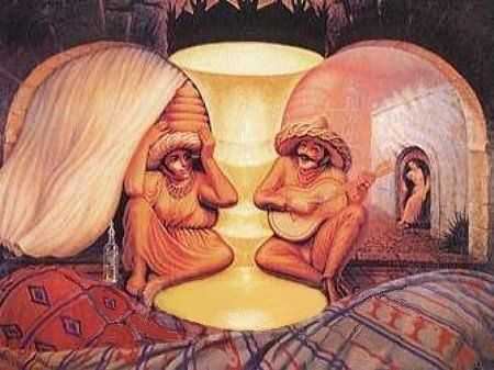 Old Couple Illusion picture