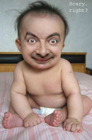 Mr Beans Babyhood picture