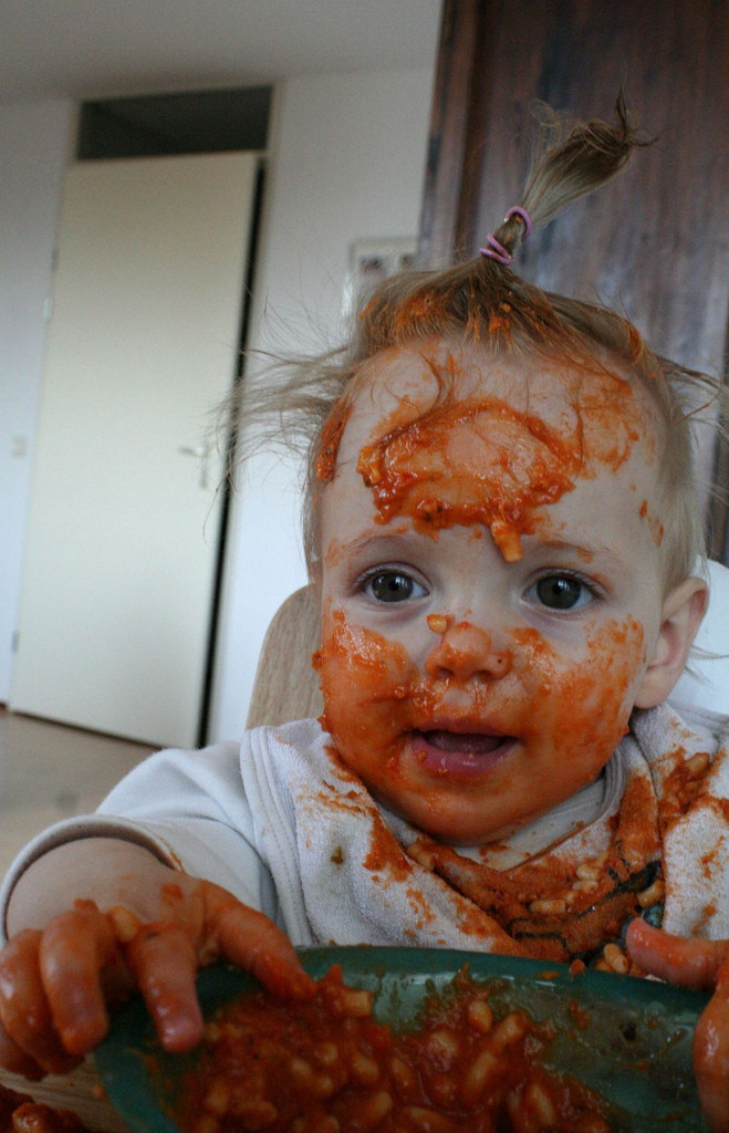 Messy Baby picture