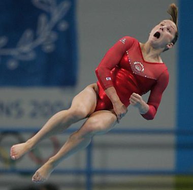 Gymnast Face picture