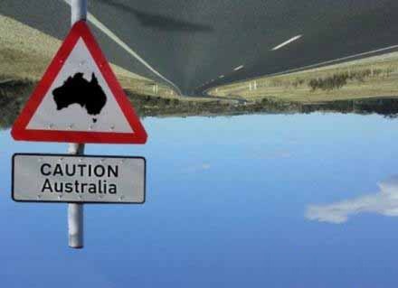 Caution Australia picture