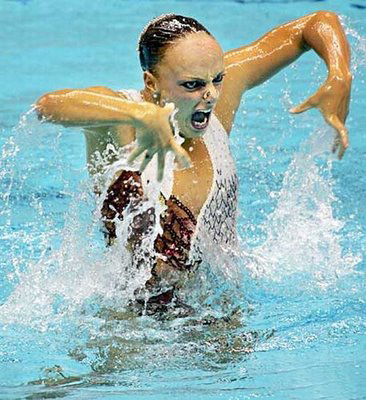 Frightening Swimmer picture