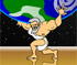 Atlas in the Night Sky