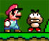 this fun cartoon features Goomba, Koopa and Bowser