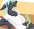 sexy furry nurse jerks off