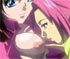 Lesbians spied through a mirror
