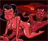 The devil is doing his deviler in this sex game