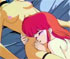 cute teenage popstars in hot lesbian action