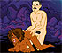have sex with beautiful Nubian queen in diamond cave