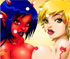 manga devil fight sexy angel star