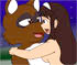 priestess fucks with tanuki demon sex animation