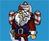 rocket santa collect game